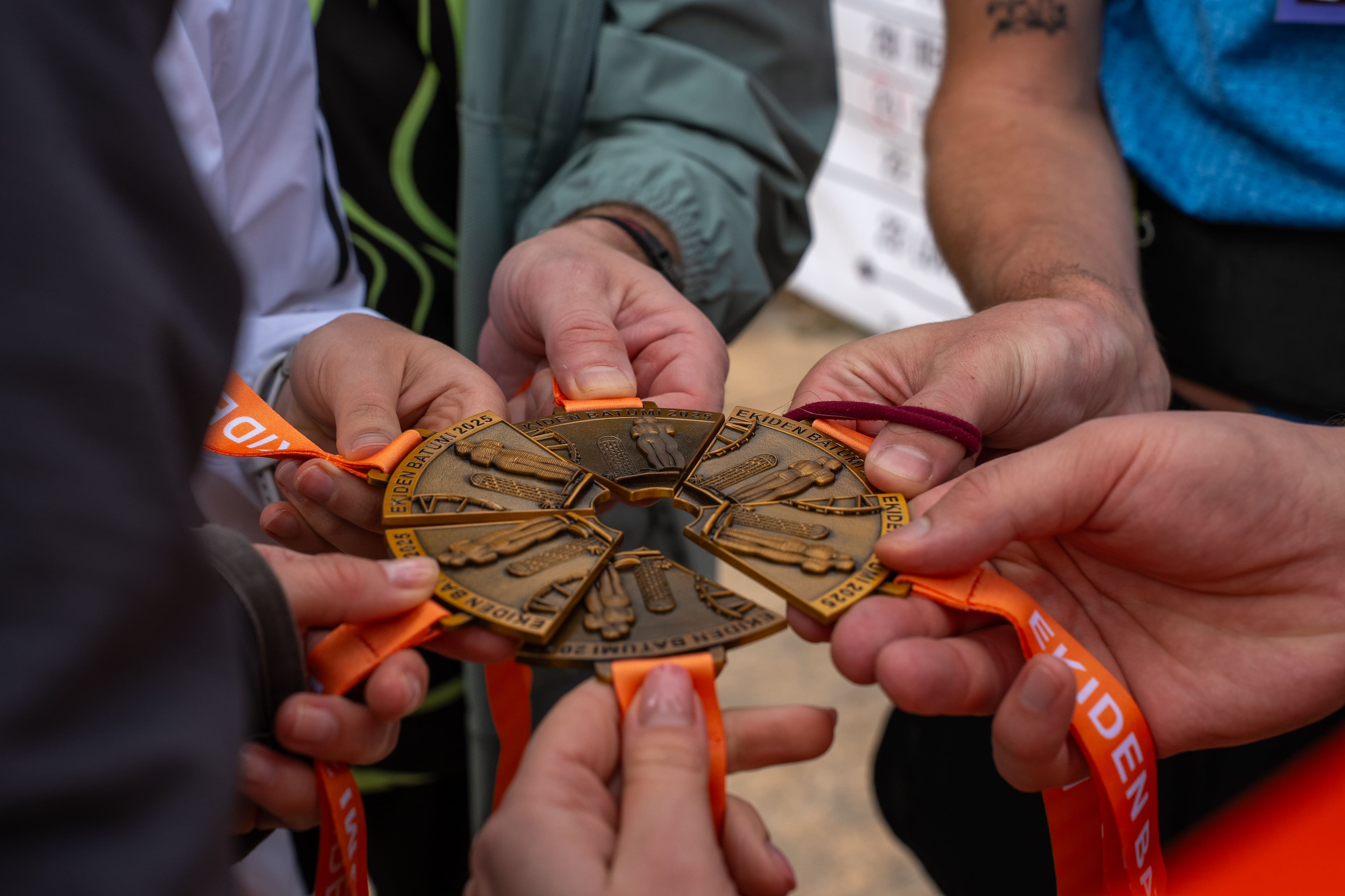 Ekiden Batumi Medals